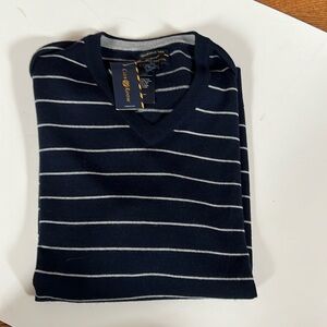 Club Room merino blend v-neck sweater